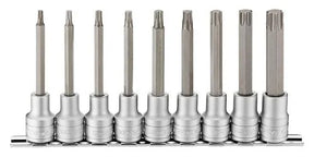 TengTool 1/2" Long Socket Clip Set 9Pce
