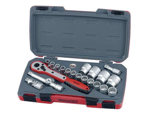 Teng Tools Socket Set 1/2'' 21 Piece