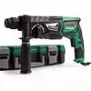 Hikoki 230v Hammer Drill + Adaptor 
