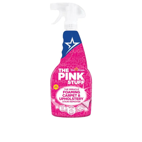 The Pink Stuff Miracle Foaming Carpet & Upholstery Stain Remover - 500ml, Powerful Stain Removal