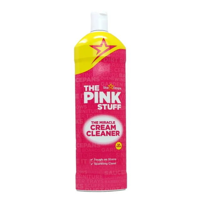 The Pink Stuff Miracle Multi-Purpose Cream Cleaner - 500ml, Tough on Stains, Gentle on Surfaces