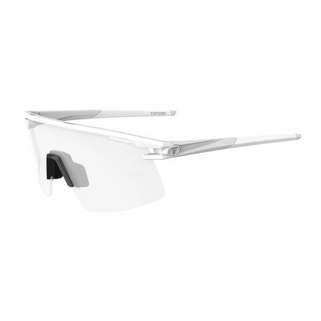 Tifosi Moab Lite Shield Fototec Sunglasses - Matte White | Adaptive Shield Lens for Cycling & Running
