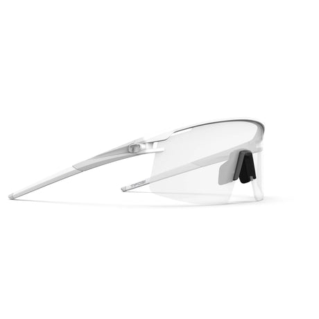 Tifosi Moab Lite Shield Fototec Sunglasses - Matte White | Adaptive Shield Lens for Cycling & Running