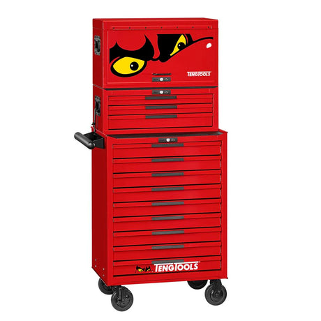 Teng Tools 26" PRO35 Mega Master tool kit 1033 pieces red