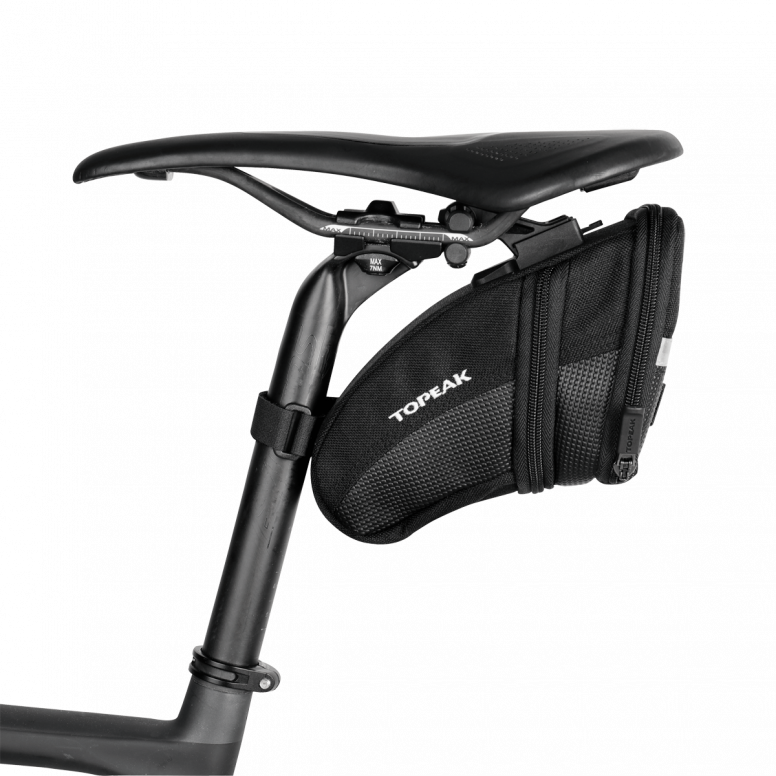 Topeak Aero Wedge Large TC2253 - QuickClick Mount Saddle Bag with Expandable Storage