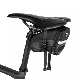 Topeak Aero Wedge Small TC2260 - Strap Mount Saddle Bag with Reflective Strip