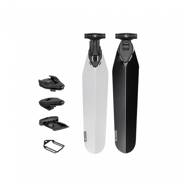 Topeak Flashfender Deluxe Duo Fixer TDF-FFD - Saddle Mount Mudguard with Dual Accessory Compatibility