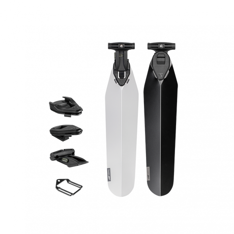 Topeak Flashfender Deluxe Duo Fixer TDF-FFD - Saddle Mount Mudguard with Dual Accessory Compatibility
