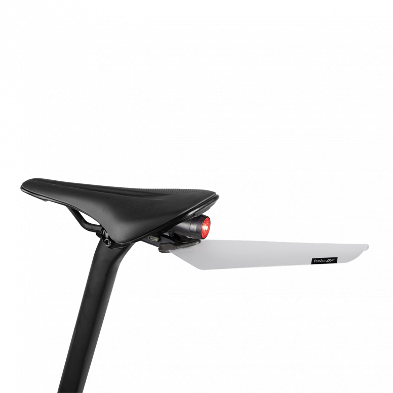Topeak Flashfender Deluxe Duo Fixer TDF-FFD - Saddle Mount Mudguard with Dual Accessory Compatibility