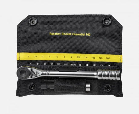 Topeak Ratchet Rocket Essential HD TT2633 - Heavy-Duty Bike Tool Kit with 15 Functions
