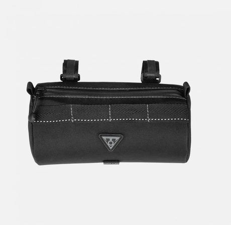 Topeak Tubular Barbag 1.5L Black TC2328G | Compact Handlebar Duffle for Cyclists