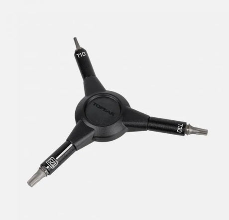 Topeak Y-Torx Speed Wrench T10/T25/T30 TT2599 - High-Strength 3-Way Torx Tool