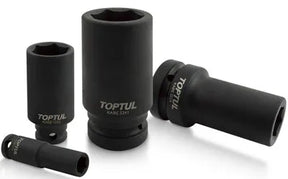 Toptul 1/2" Dr Deep Impact Socket 6pt x 13mm QKABE1613