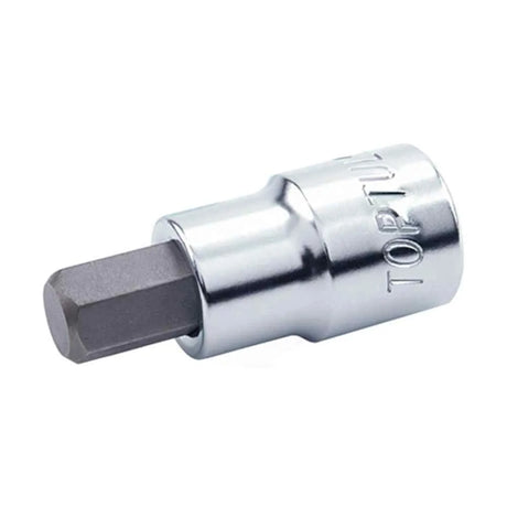Toptul 1/2″ Dr Hex Bit Socket Satin Finish - 12mm