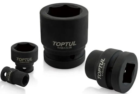 Toptul 1/2" Dr Impact Socket 6pt x 24mm QKABA1624
