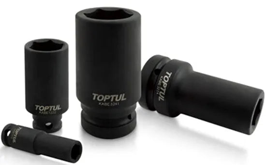 Toptul 1/2" Drive Deep Impact Socket 6-Point 41mm - QKABE1641