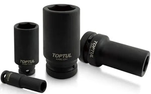 Toptul 1/2" Drive Deep Impact Socket 6-Point 41mm - QKABE1641