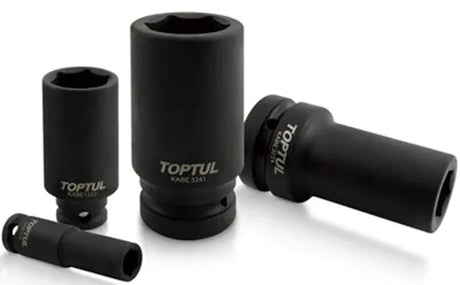 Toptul 1/2" Drive Deep Impact Socket 6-Point 41mm - QKABE1641