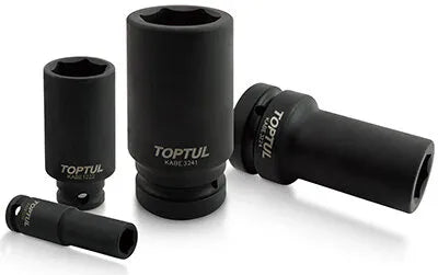 Toptul 1/2" Drive Deep Impact Socket 6pt 36mm - QKABE1636