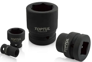 Toptul 1/2" Drive Impact Socket 6pt 20mm - QKABA1620