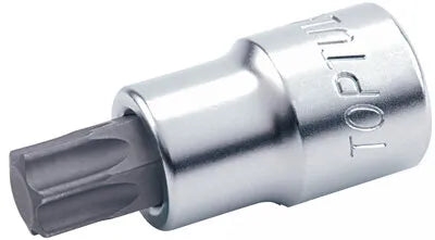 Toptul 1/2" Drive Star Bit Socket Satin Finish T25 - QBCFA1625