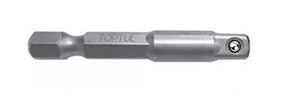 Toptul 1/4" Drive x 1/4" Hex Shank Socket Adapter