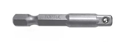 Toptul 1/4" Drive x 1/4" Hex Shank Socket Adapter