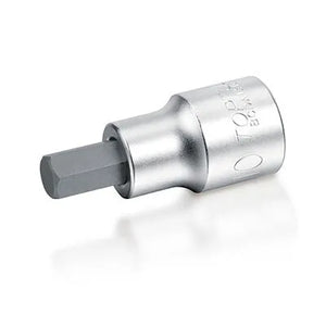 Toptul 1/4"Dr Hex Bit Socket Satin | Precision, Durable Hex Bit Socket for Professional Use
