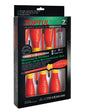 Toptul 7Pc VDE Insulated Screwdriver Set - Slotted & Phillips with Voltage Tester