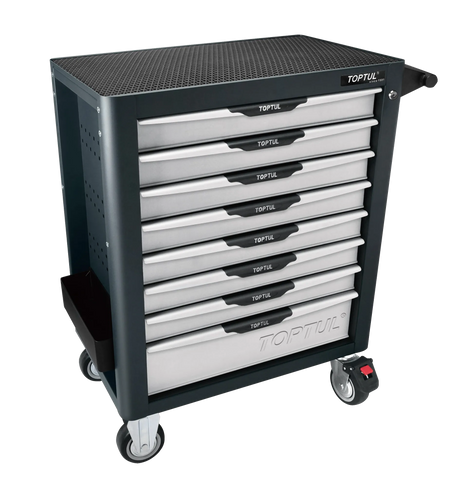 Toptul 8 Drawer Tool Trolley - 448 pcs Mechanical Tool Set