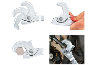 TOPTUL Double Ended Quick Self-Adjusting Wrench QAEAX3A32 - 8-32mm Ratcheting Grip Tool