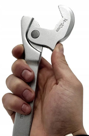 TOPTUL Double Ended Quick Self-Adjusting Wrench QAEAX3A32 - 8-32mm Ratcheting Grip Tool