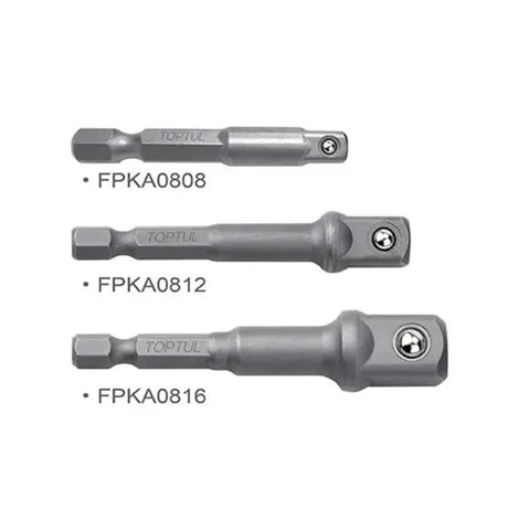 Toptul Power Extension Set 3pc 