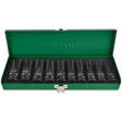 Toptul QGDAD1002 1/2" Dr Deep Impact Socket Set 10Pc 10-24mm 