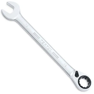 Toptul Ratchet Combination Spanner 18 mm QAOAF1818 - Fixed Head Metric Chrome Vanadium