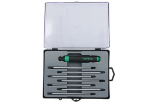 TOPTUL Set of Screwdrivers 8pcs GAAW0804 - 14-in-1 Phillips & Torx Driver Set