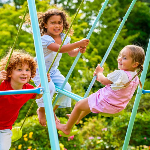 TP Metal Swing Slide & Glide - Multi-Activity Outdoor Set with 6ft Slide - 535
