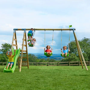 TP Roundwood Multi Swing Set