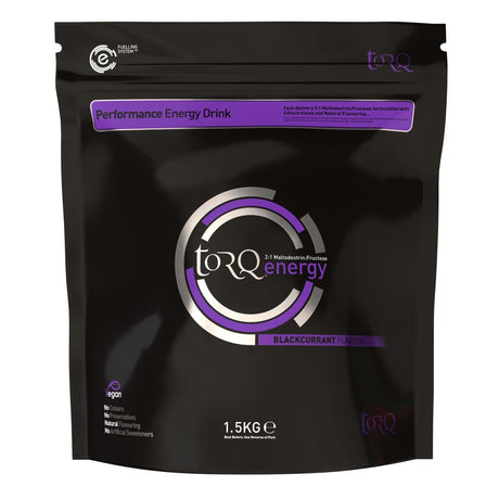 TORQ Energy Drink Powder - 1.5kg | 2:1 Maltodextrin:Fructose | Hydration & Electrolytes