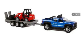Kids Globe Pick Up Truck with trailer and loader