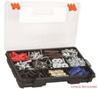 TRUPER 9" 11-Compartment Small Parts Organizer - Compact Storage for Screws, Bolts & Hardware