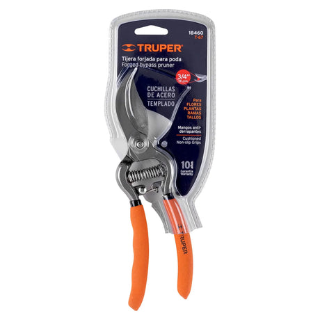 Truper Forged Bypass Pruner 8"