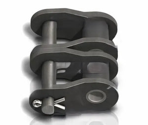 Tsubaki BS GT4 Winner 16B-2 Single Offset Link - Carbon Steel Offset Link for Durable Chain Connection