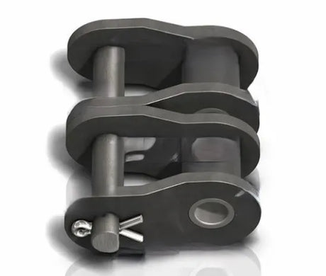 Tsubaki BS GT4 Winner 16B-2 Single Offset Link - Carbon Steel Offset Link for Durable Chain Connection