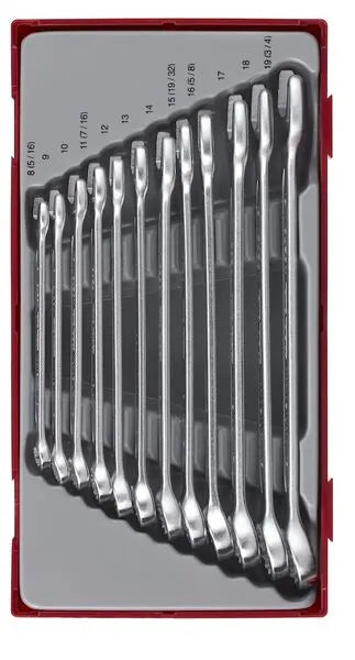  Teng Tools Metric Combination Spanner Set 12 Piece