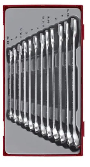  Teng Tools Metric Combination Spanner Set 12 Piece