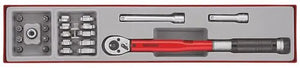 3/8" TORQUE WRENCH SET 20-110 NM TTX4 22 PIECES