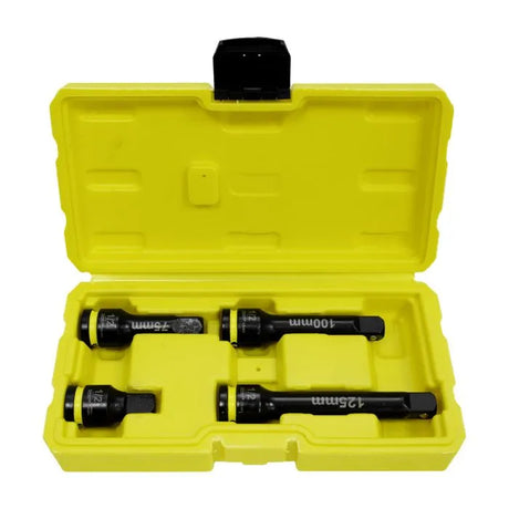 Tundra 4 Piece Impact Extension Bar Set - 1/2" Drive TUNIEXTS12-04