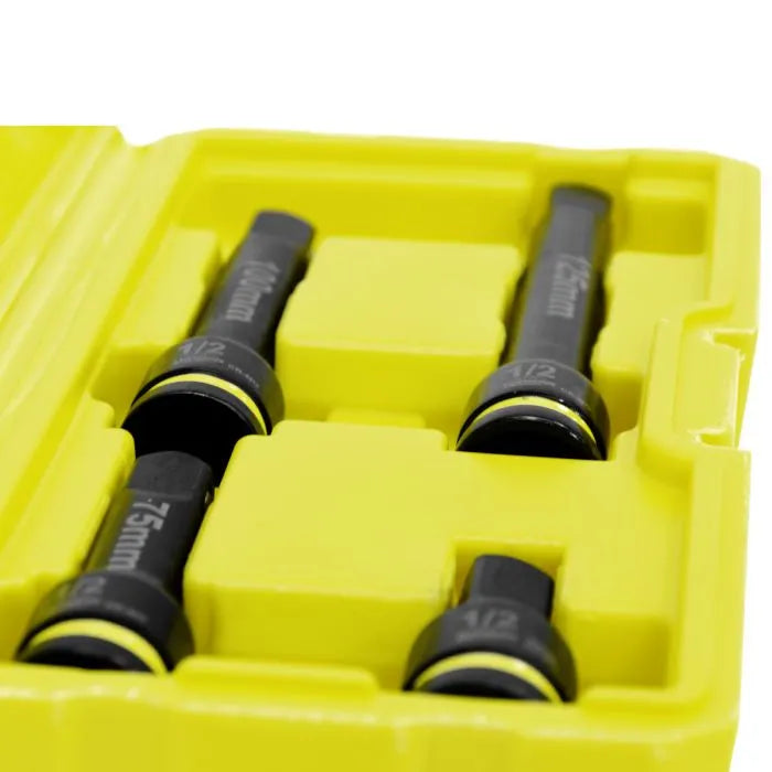Tundra 4 Piece Impact Extension Bar Set - 1/2" Drive TUNIEXTS12-04
