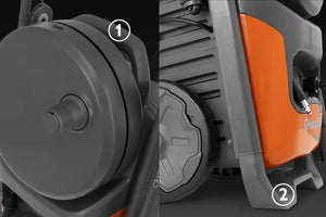 Husqvarna PW 360 Pressure Washer | 160 Bar, 3-in-1 Lance & Hose Reel